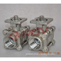 Inner thread stainless steel gas ball valves